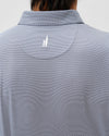 Performance Jersey Polo Rud in Heather Black by Johnnie-O