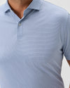 Performance Jersey Polo Rud in Lake by Johnnie-O