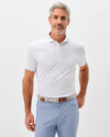 Torres Performance Jersey Polo in White by Johnnie-O