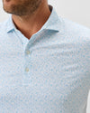 Beach Break Performance Jersey Polo in White by Johnnie-O