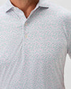 Marietta Featherweight Performance Polo in Cilantro by Johnnie-O