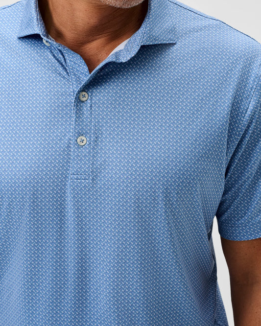 Ralph Featherweight Performance Polo in Carbon Fiber by Johnnie-O