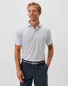 Ralph Featherweight Performance Polo in White by Johnnie-O