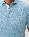 Peelin Good Performance Mesh Polo in Tropical by Johnnie-O