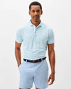 Cocktail Time Performance Mesh Polo in Dolphin by Johnnie-O
