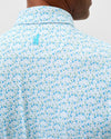 Cocktail Time Performance Mesh Polo in Dolphin by Johnnie-O