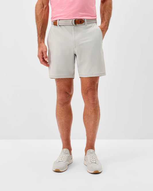 Fusion Knit Performance Pull-On Short in Quarry by Johnnie-O