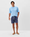 Kanaloa Half Elastic 7" Surf Shorts in Navy by Johnnie-O