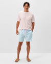 Caladesi Half Elastic 7" Surf Shorts in Sardinia by Johnnie-O
