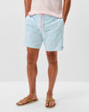 Caladesi Half Elastic 7" Surf Shorts in Sardinia by Johnnie-O