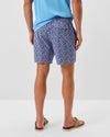 Freesia Half Elastic 7" Surf Shorts in Navy by Johnnie-O