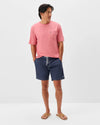 Arcata Half Elastic 7" Surf Shorts in Space by Johnnie-O