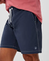 Arcata Half Elastic 7" Surf Shorts in Space by Johnnie-O