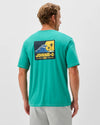Wave Rider Pocket T-Shirt in Seaglass by Johnnie-O