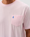 Sandy Soul Pocket T-Shirt in Lollipop by Johnnie-O