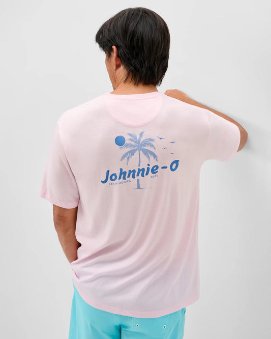 Sandy Soul Pocket T-Shirt in Lollipop by Johnnie-O