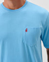 Brews N Views Pocket T-Shirt in Maliblu by Johnnie-O