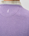 Hatcher Cotton Blend Crewneck Sweater in Galaxy by Johnnie-O