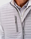 Crosswind Quilted Performance Vest in Seal by Johnnie-O