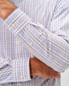 Tinsley Everyday Performance Button Down Shirt in Laguna Blue by Johnnie-O