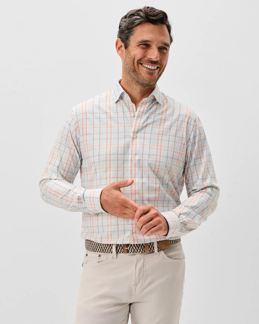 Texel Everyday Performance Button Down Shirt in Breeze by Johnnie-O