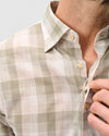 Umstead Top Shelf Button Down Shirt in Sage by Johnnie-O