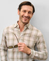 Umstead Top Shelf Button Down Shirt in Sage by Johnnie-O