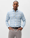 Everyday Performance Button Down Shirt - Cay Exploded Gingham in Maliblu by Johnnie-O