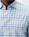 Everyday Performance Button Down Shirt - Cay Exploded Gingham in Maliblu by Johnnie-O