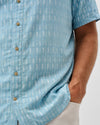 Beachley Short Sleeve Hangin' Out Button Down Shirt in Maliblu by Johnnie-O