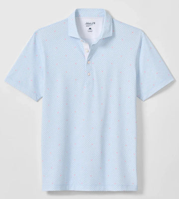 Parson Performance Mesh Polo in Malibu by Johnnie-O