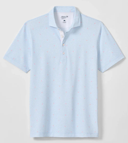 Parson Performance Mesh Polo in Malibu by Johnnie-O