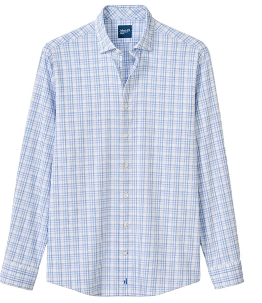 Everyday Performance Button Down Shirt Rafael in Wake by Johnnie-O