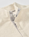 Ransel Hidden Snap Pullover in Cream by Johnnie-O