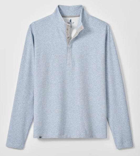 Ransel Hidden Snap Pullover in Maliblu by Johnnie-O