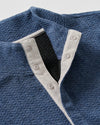 Ransel Hidden Snap Pullover in Navy by Johnnie-O