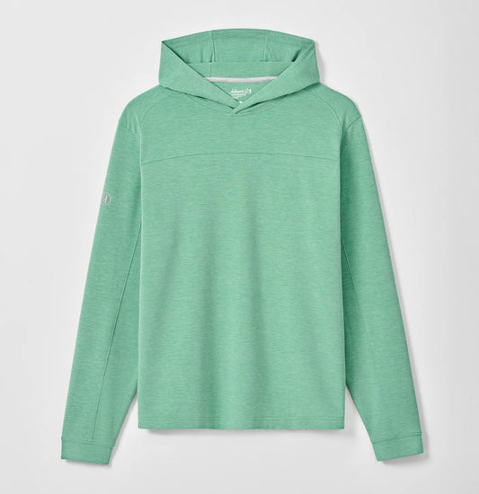 Remmy Lightweight Performance Hoodie in Cilantro by Johnnie-O
