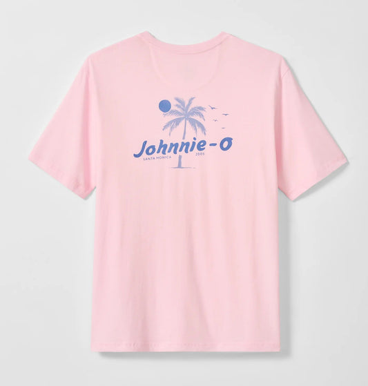 Sandy Soul Pocket T-Shirt in Lollipop by Johnnie-O