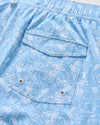 Swingin Half Elastic 7" Surf Shorts in Maliblu by Johnnie-O