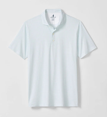 Tee Party Featherweight Performance Polo in White by Johnnie-O