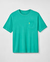 Wave Rider Pocket T-Shirt in Seaglass by Johnnie-O