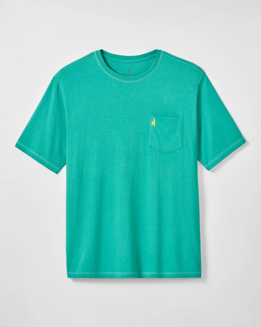 Wave Rider Pocket T-Shirt in Seaglass by Johnnie-O