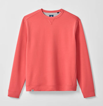 Willard Drirelease® Crewneck Sweatshirt in Cherry Pie by Johnnie-O