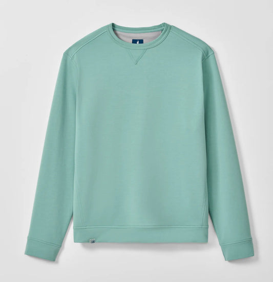 Willard Drirelease® Crewneck Sweatshirt in Sublime by Johnnie-O