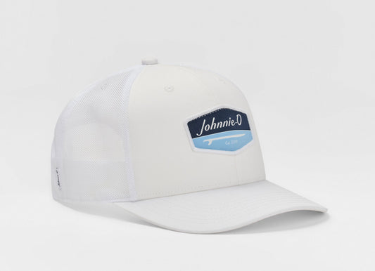 Willie Trucker Hat in White by Johnnie-O