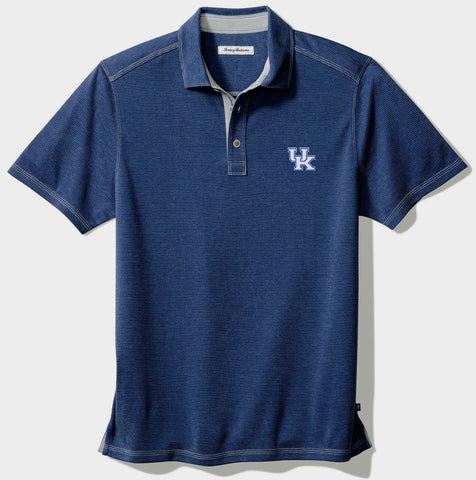 University of Kentucky Paradiso Cove Polo in Blue Note by Tommy Bahama