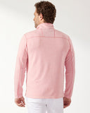 Coasta Vera Half-Zip Sweatshirt in Dahlia Pink by Tommy Bahama