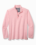 Coasta Vera Half-Zip Sweatshirt in Dahlia Pink by Tommy Bahama