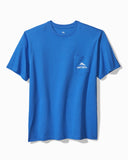 Spin There Won That Graphic Pocket T-Shirt in Palace Blue by Tommy Bahama