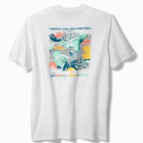 Tequila, Lime, and Good Times Graphic T-Shirt in White by Tommy Bahama